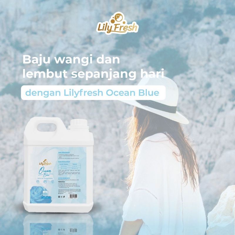 Pewangi Pakaian Pelicin Setrika Pelembut Baju Laundry - AS FRESH 1 Liter