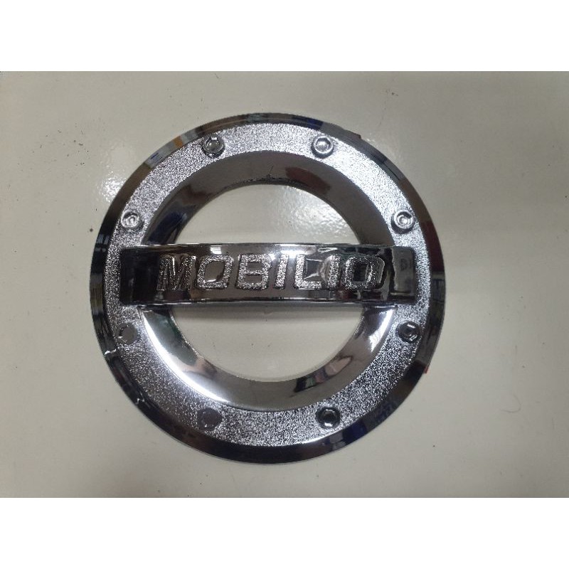 Tank cover /cover tutup bensin mobilio crom sporty/variasi tank mobilio