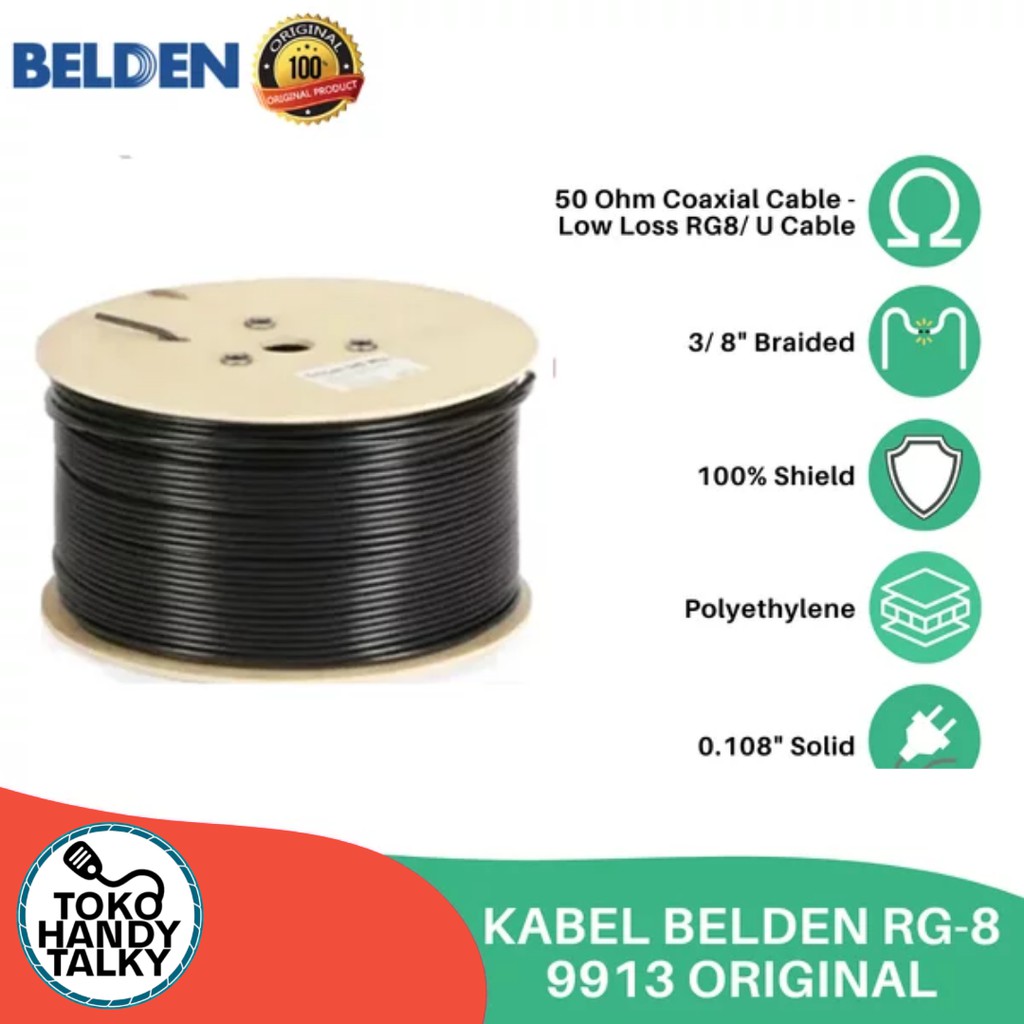 KABEL BELDEN RG-8 9913 ORIGINAL NEW