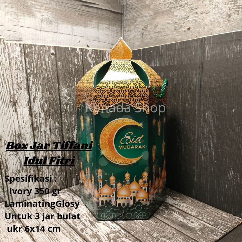 

Box Jar Tiffani Idul Fitri (Harga Per5 pcs)