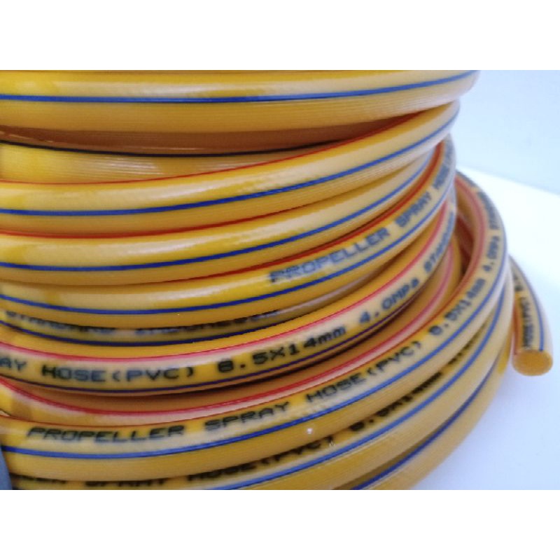 Selang Kompresor Selang angin selang steam 14 MM Kuning Harga Per meter  PROPELLER HIGH QUALITY