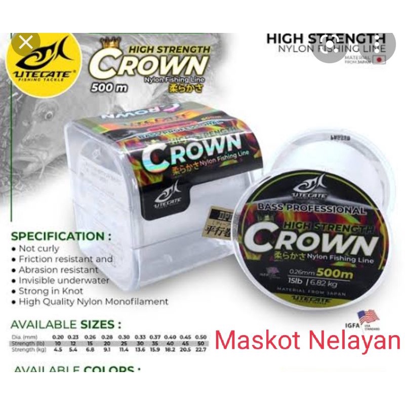 SENAR CROWN BASS 500m