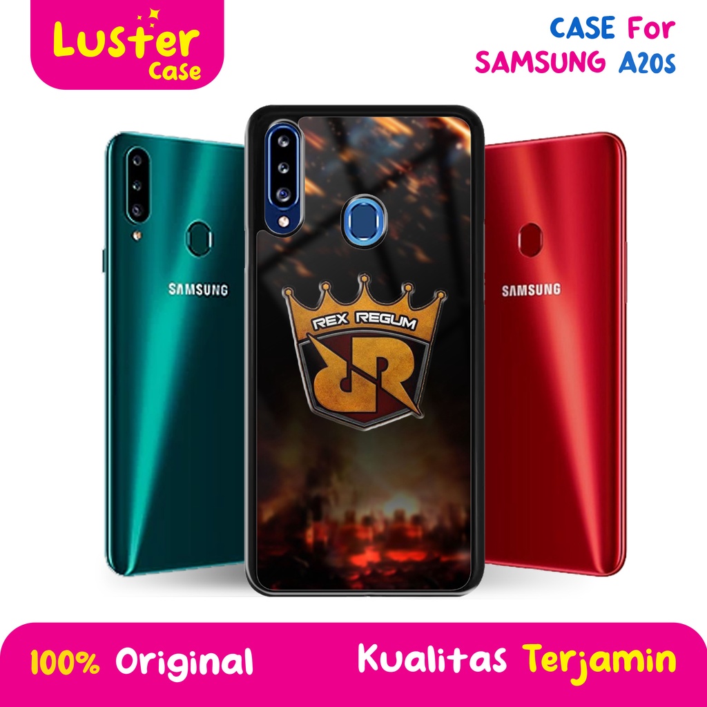 CASE SAMSUNG A20S - Casing SAMSUNG A20S Terbaru LUSTER CASE [ MOTIF RRQ ] Silikon SAMSUNG A20S  - Ca