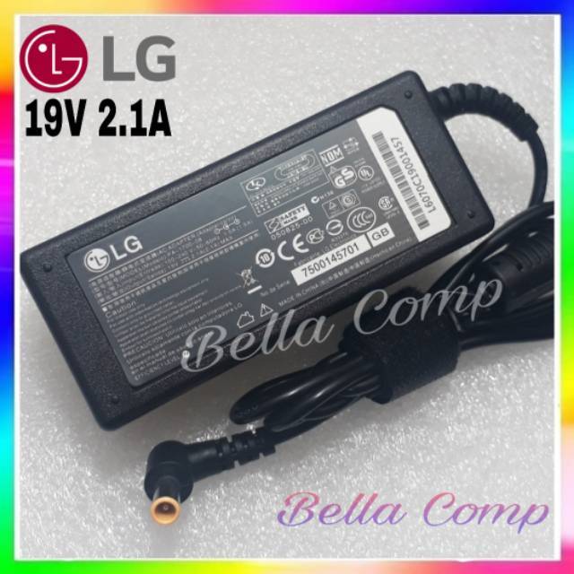 CASAN TV / ADAPTOR CHARGER LG LCD LED Monitor LG 19V-2.1A free Kabel Power AC