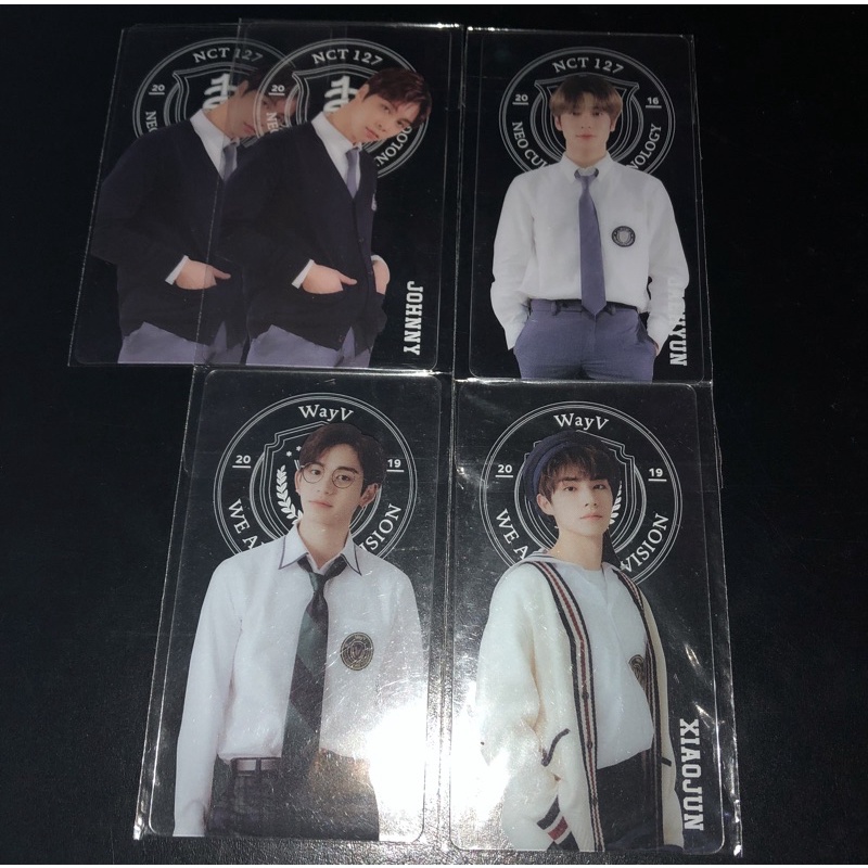 BOOKMARK JHONNY JAEHYUN LUCAS XIAOJUN NCT 127 WAYV BACK TO SCHOOL SALE PCC MURAH
