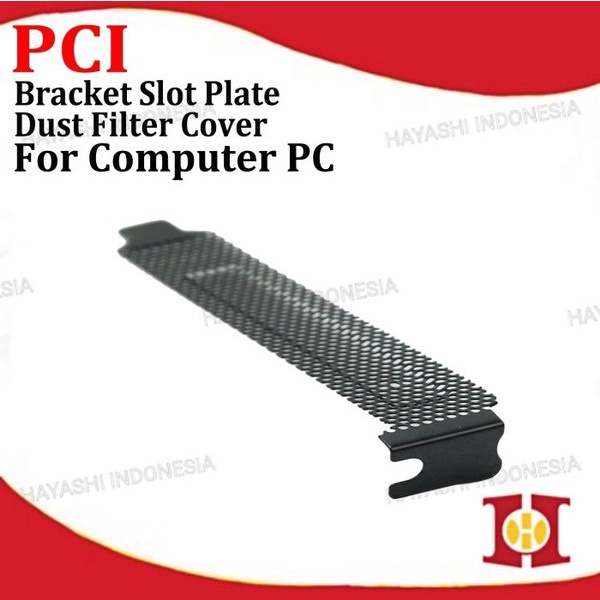 PCI Slot Cover Back Panel PCIe Casing Case Komputer Penutup Slot VGA - 5pcs