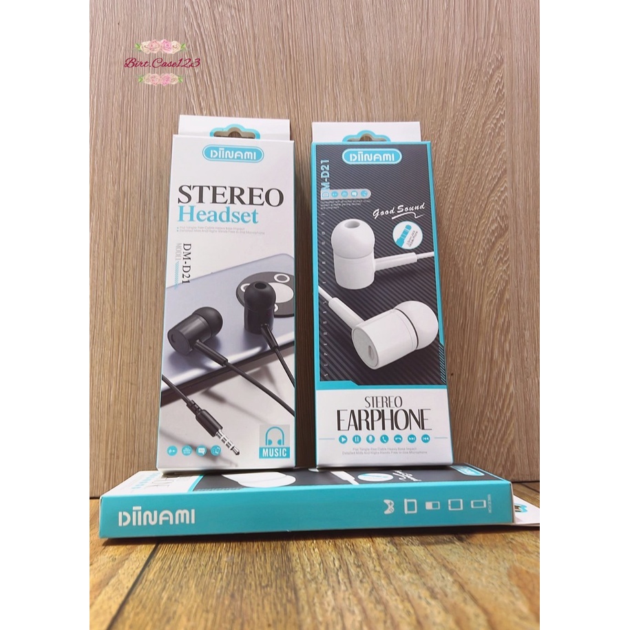 Headset Headsfree Hf earphone Extra BAss d21 All tipe Hp BC1250