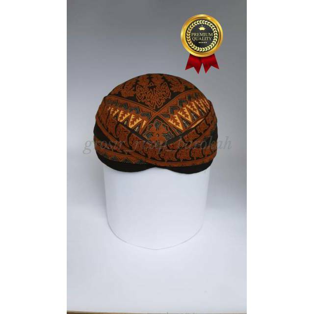 BLANGKON SOLO JEBEH ALUSAN / BLANGKON / TOPI TRADISIONAL / PENUTUP KEPALA TRADISIONAL / PECI JAWA