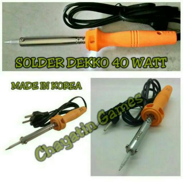 SOLDER DEKKO 40 Watt Type DS-40N / DS40N