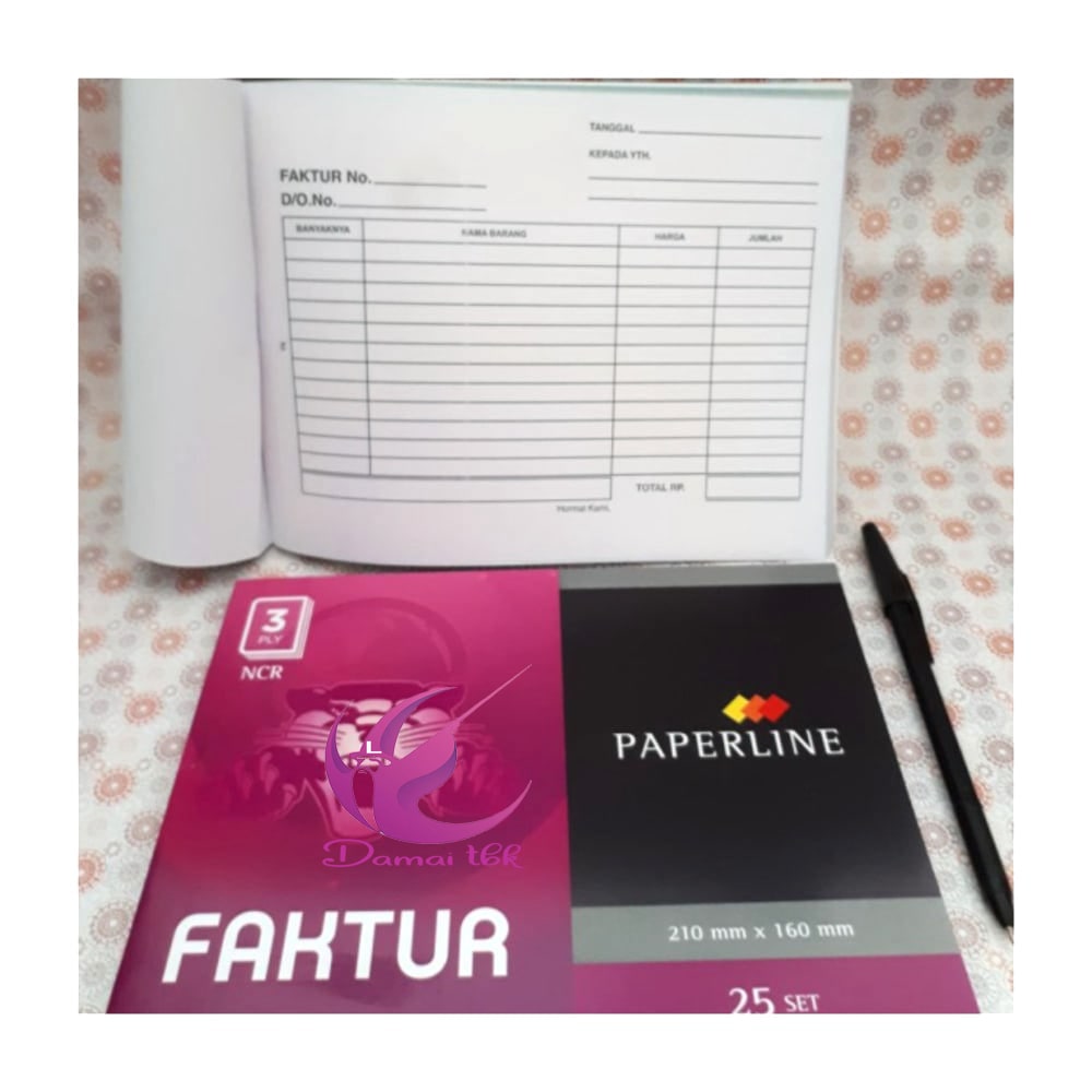 

Buku Faktur 3ply NCR Paperline