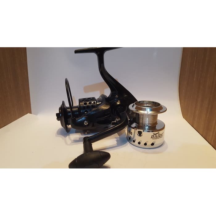 Terlaris REEL DAIDO BLACK BASS 10 BEARING BFF-6000 GRATIS SPOOL DAN HANDLE