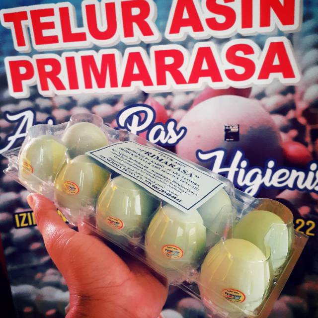 

Telur asin matang(paket 10btr/mika)