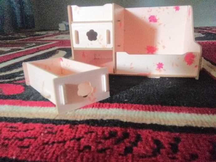 Rak Kosmetik Make Up Organizer Kotak / Wadah Tempat Meja Rias Makeup Serbaguna Multifungsi