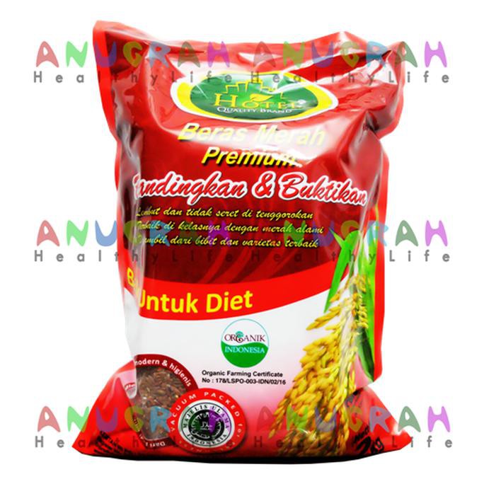 

BERAS- BERAS DIABETES BEBAS GULA - BERAS MERAH PREMIUM MEREK 'HOTEL' -UNGGULAN.