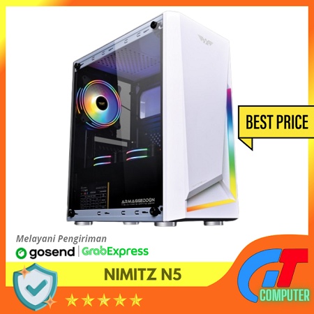 PC Lengkap i3 10105 Generasi 10 Ram 8GB / SSD / HDD