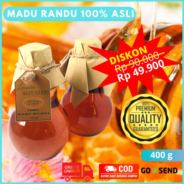 

Madu Randu 400 Gram madu murni asli 100%