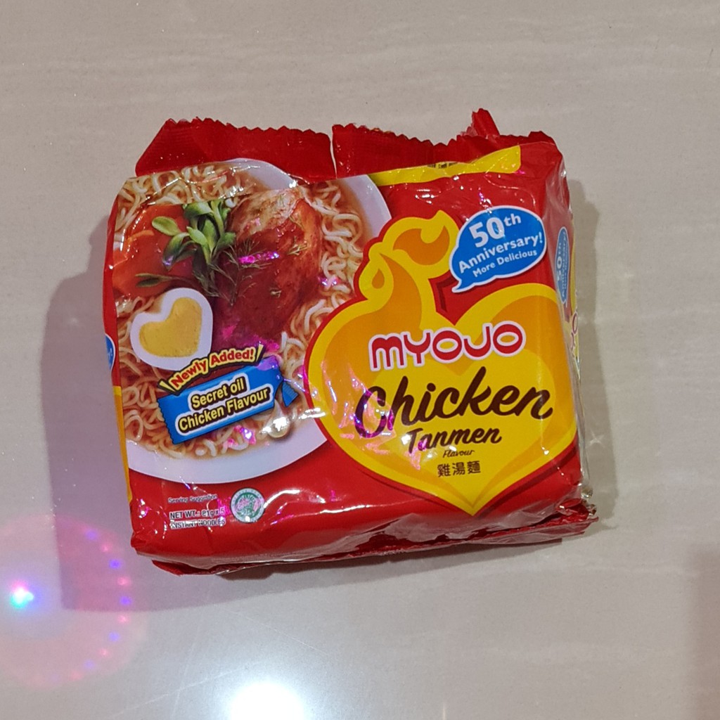 Mi Mie Instan / Instant Noodle Myojo Chicken Tanmen 5 x 79 Gram