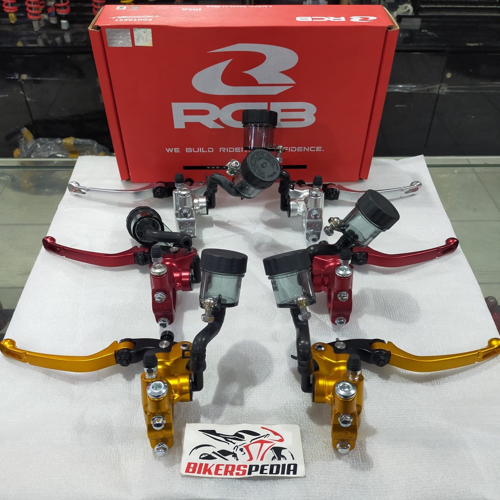 Master Rem Radial  RCB S1 (14mm) Kanan Kiri Tabung ( Nmax, PCX, Xmax, ADV )