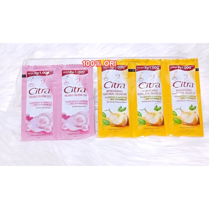 Citra Hand and Body Lotion Sachet