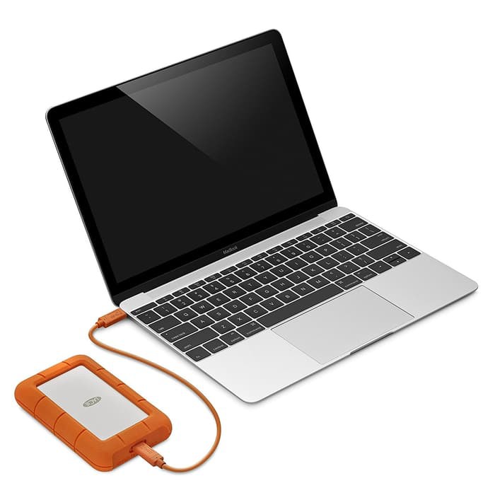 Lacie Rugged USB-C 5TB USB 3.0 Harddisk Portable External Hardisk- STFR5000800