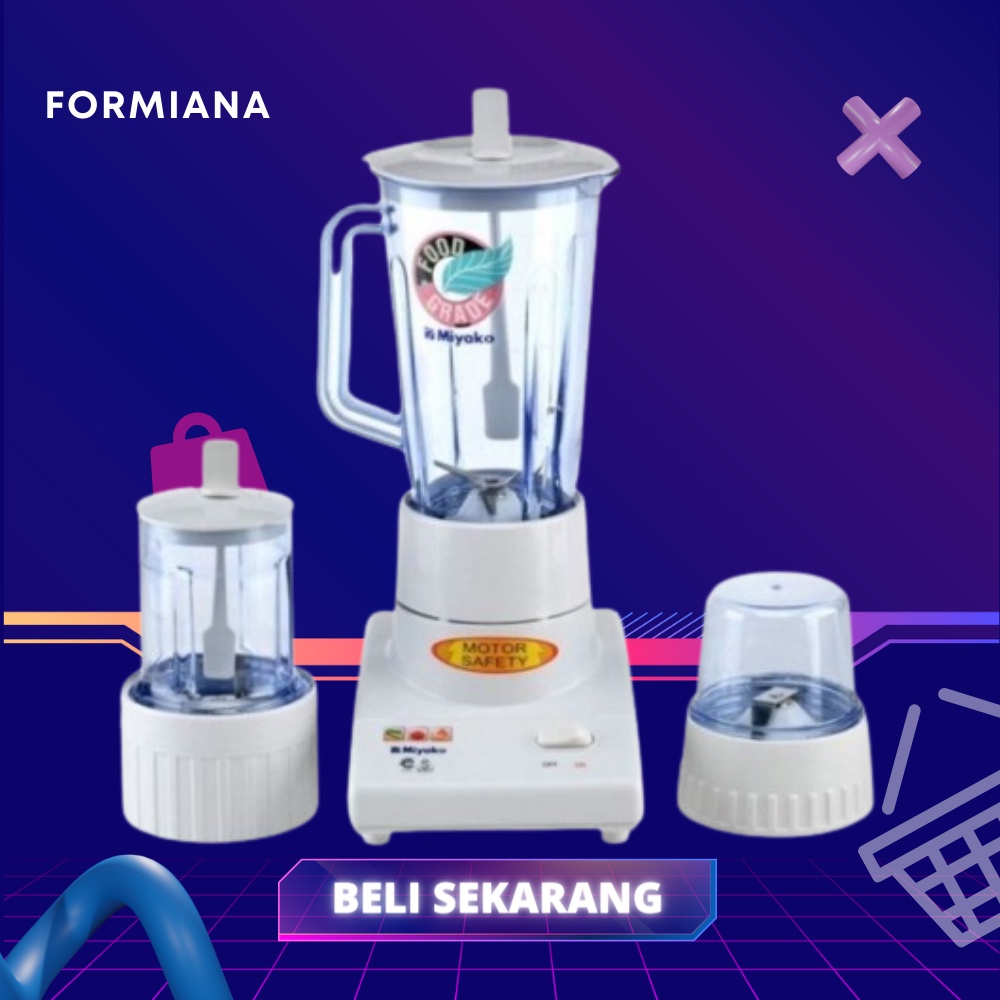 FM - Miyako Blender Listrik BL 102 PL Serbaguna Multifungsi