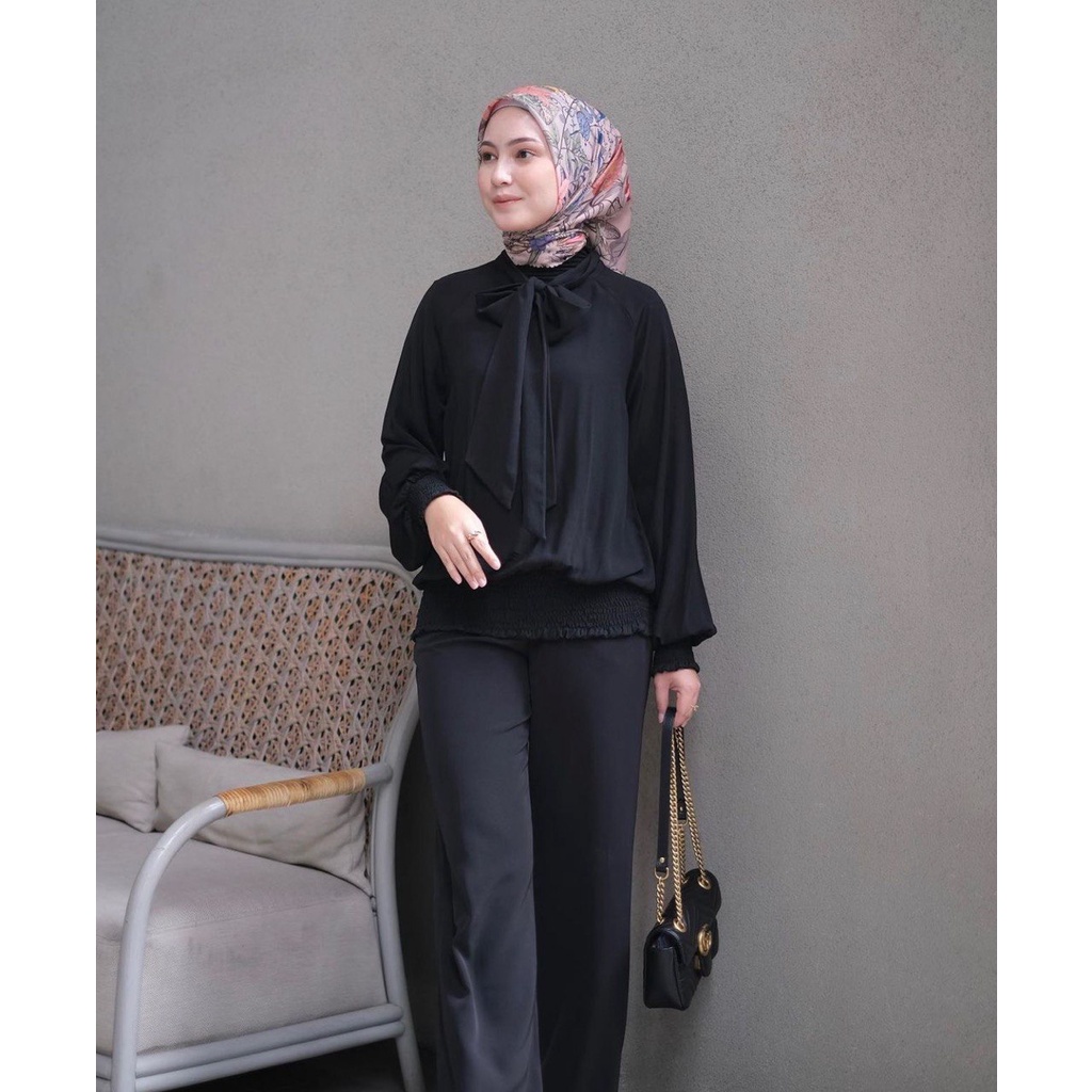 (DBY) BLOUSE DIANA KEMEJA AIRFLOW CRINCLE