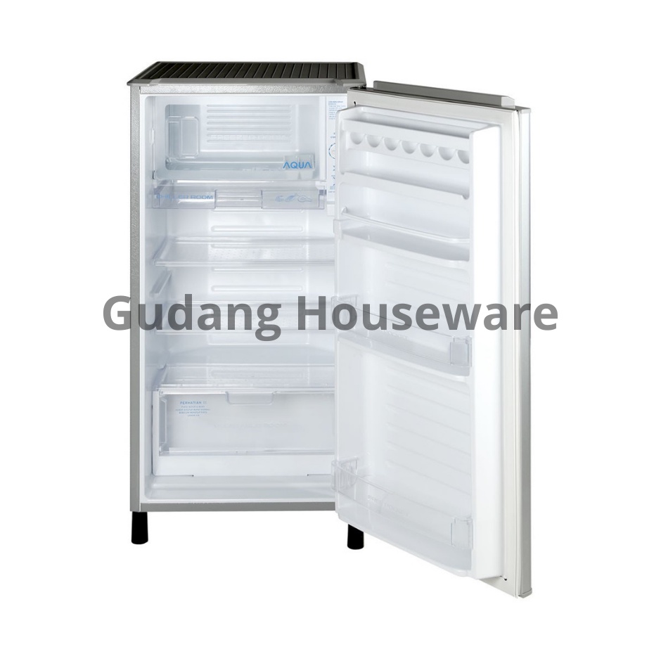 Kulkas 1 Pintu Aqua AQR-D187-S | Garansi Resmi | 100% Original Pabrik | Ekonomis | Free Ongkir | Mur