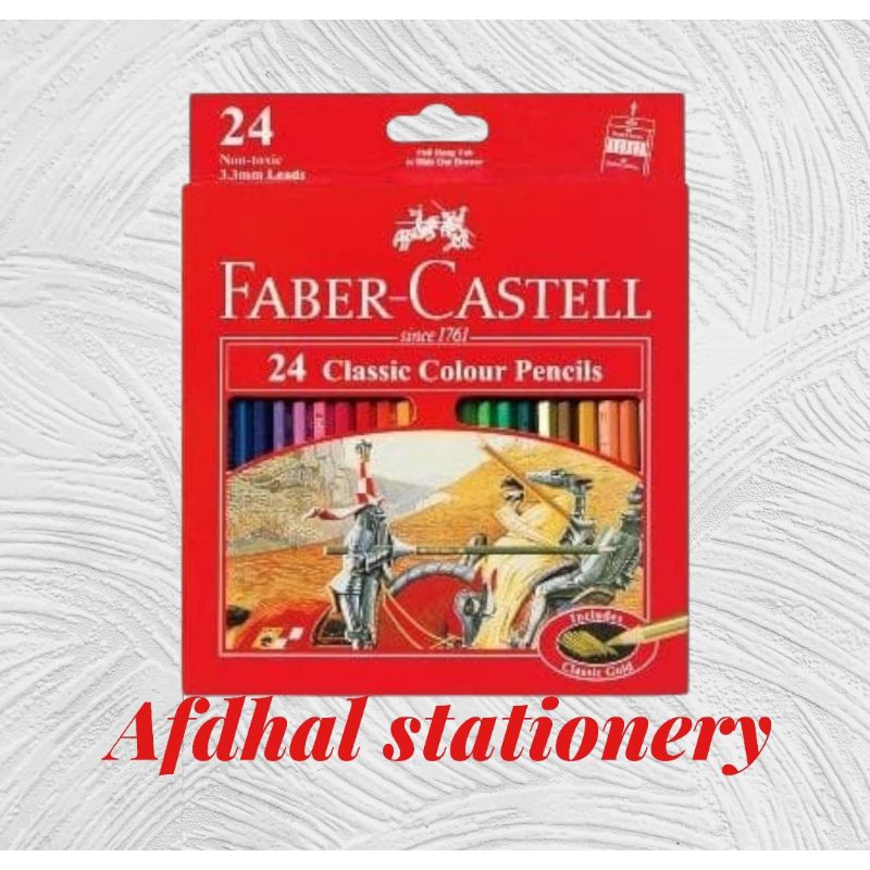 

PENSIL WARNA FABER CASTEL CLASSIC 24