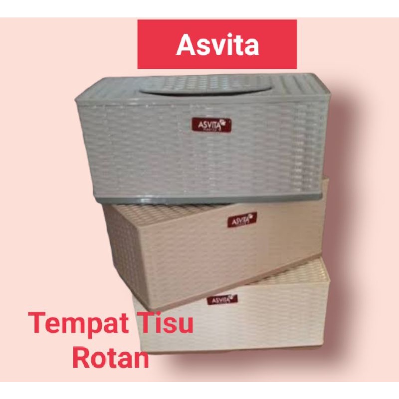Tempat Tisu Rotan Asvita