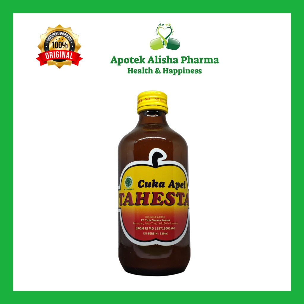 

Cuka Apel Tahesta 300ml - Obat Herbal Kesehatan Jantung/Tubuh/ Kulit