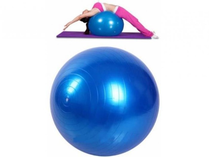 Bola Yoga Gym Ball Pilates Senam Balance Fitnes Ball 65CM Tanpa Pompa