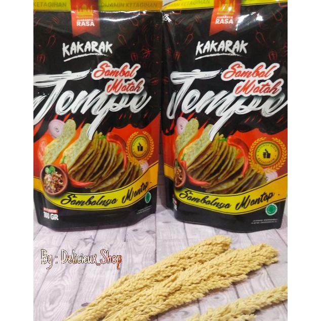 

keripik tempe sambal matah kakarak