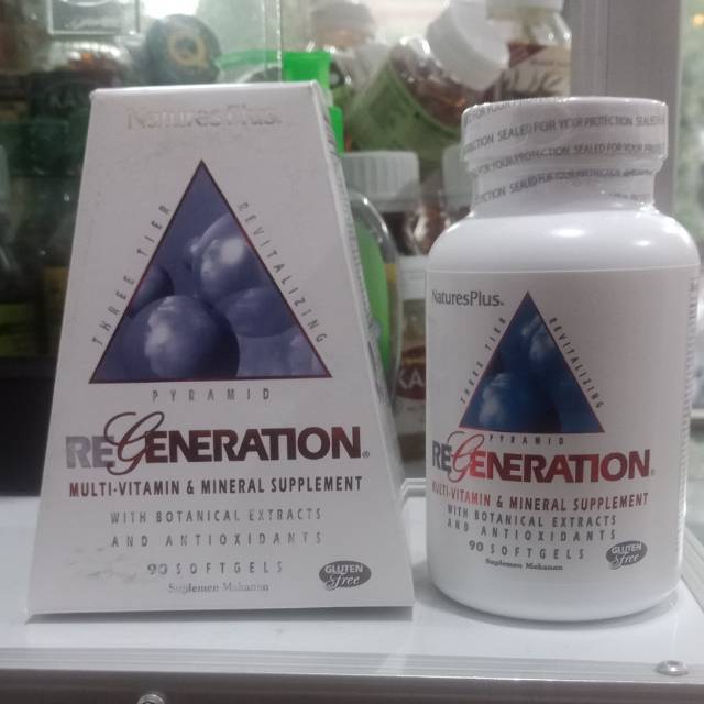 NATURES PLUS REGENERATION, ISI 90 MULTI VITAMIN TERLENGKAP
