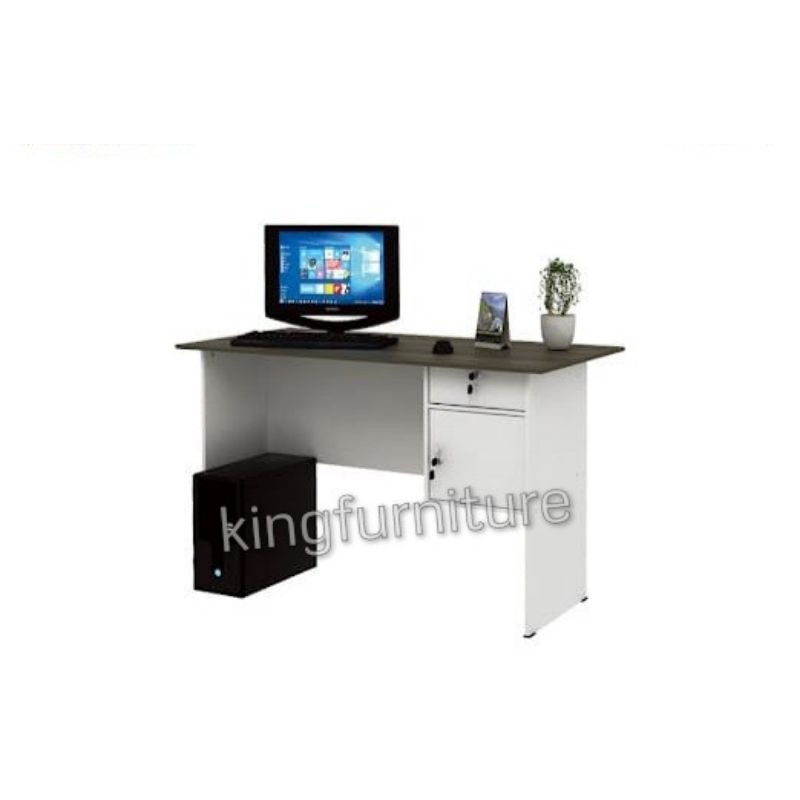 Meja tulis / meja kantor / meja belajar / meja ½ biro LULA MT 120