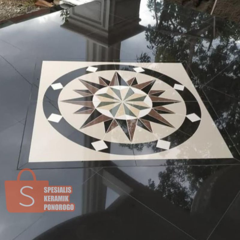 granite 60x60 motif pola