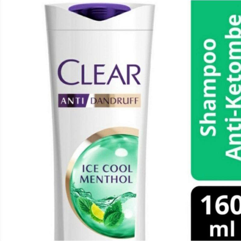 clear shampoo ice cool menthol 160ml