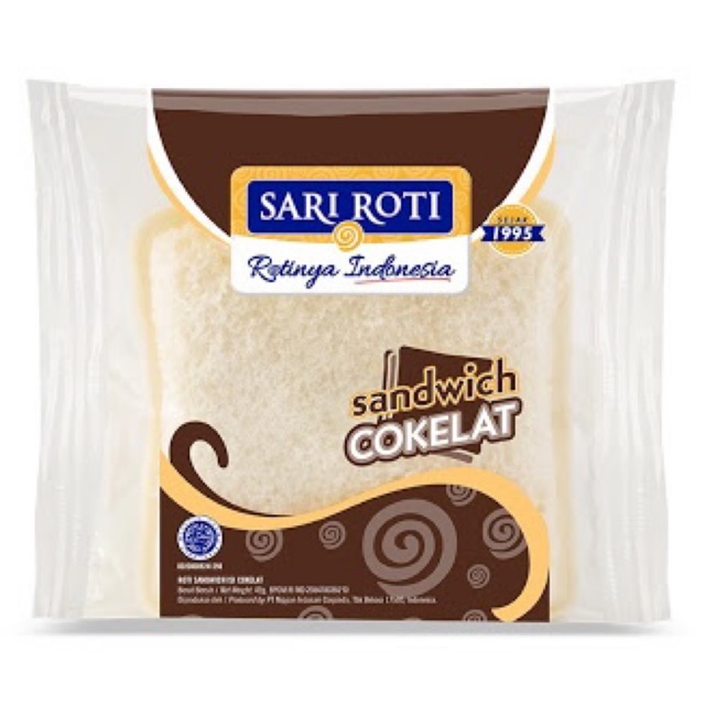 [ GRATIS ONGKIR ]SARI ROTI ROTI TERENAK ENAK BANGET ROTI ISI COKLAT SELAI COKLAT