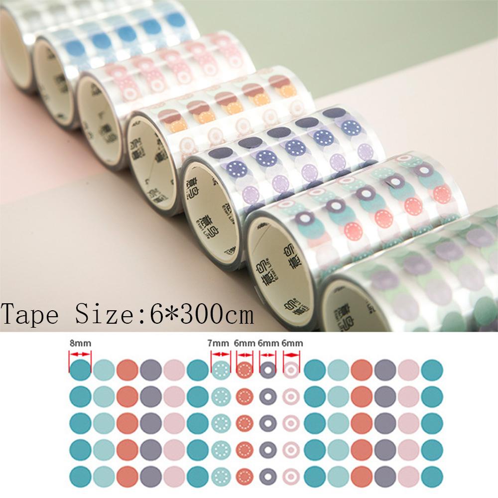 Nanas Washi Tape Notebook Diary Label Multi-Warna Scrapbooking Stiker