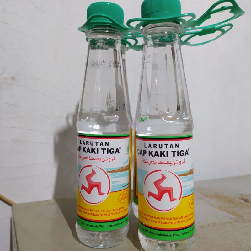 

larutan cap kaki tiga 1 botol 200 ml