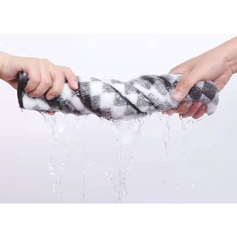 Handuk Mandi Microfiber 70x140 50x100 35x75 Bulu kotak Handuk Dewasa Lembut Super Serap Air Import Murah