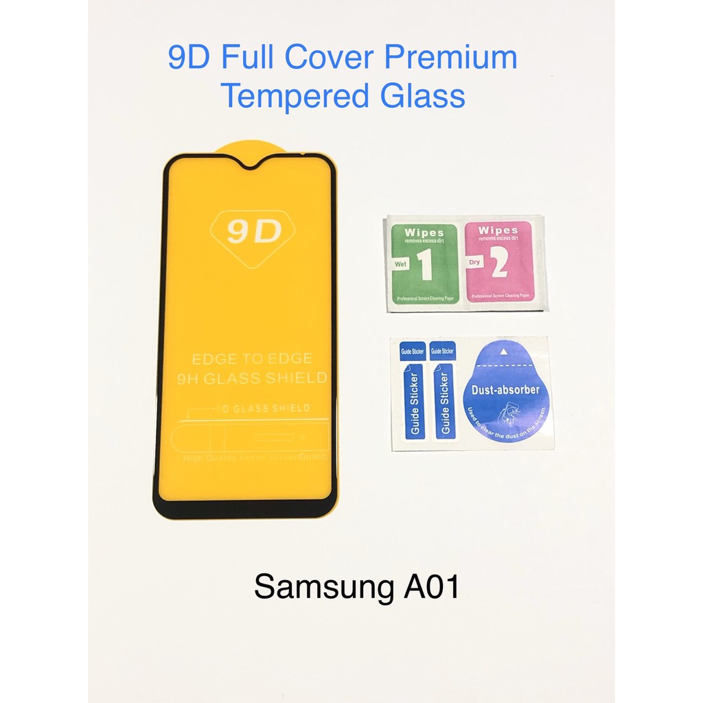 Samsung A01 5D 9D Full Cover Magic Glass Premium Tempered Glass