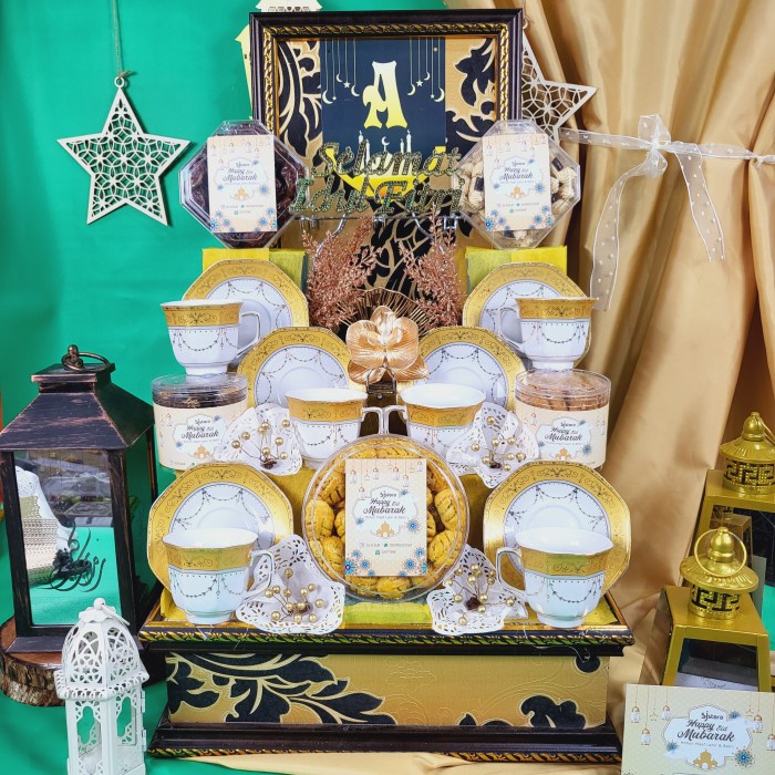 

Paket box hampers lebaran parcel idul fitri ramadhan kue kering 214