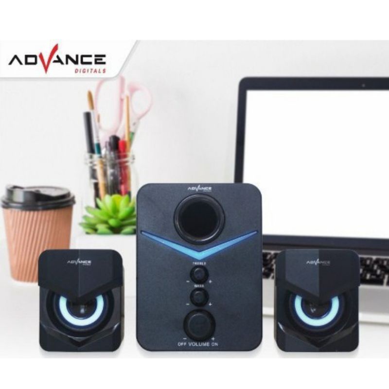 speaker bluetooth multimedia advance cls201bt cls 201bt-1