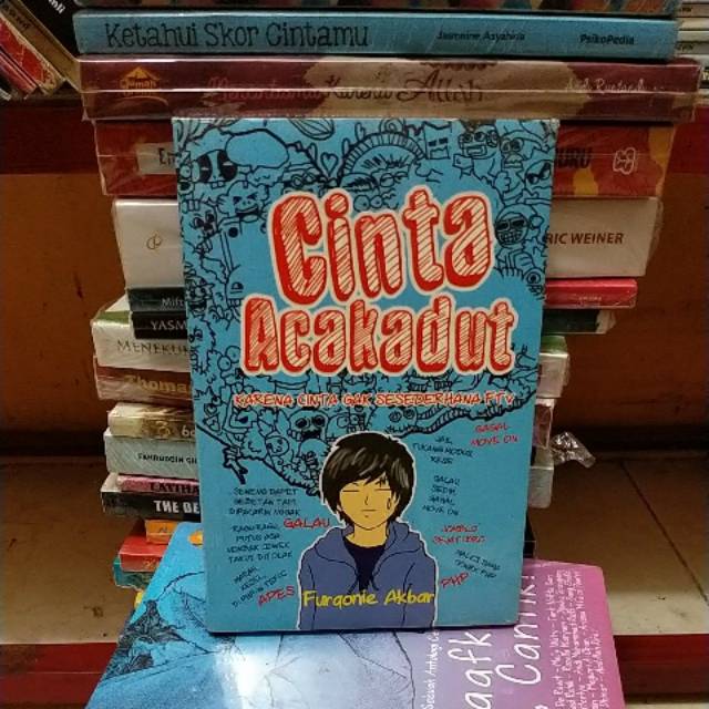 

Buku original cinta acakadut