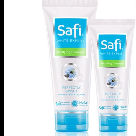 SAFI White Expert Purifying Cleanser 50g 100g (sabun cuci muka safi)