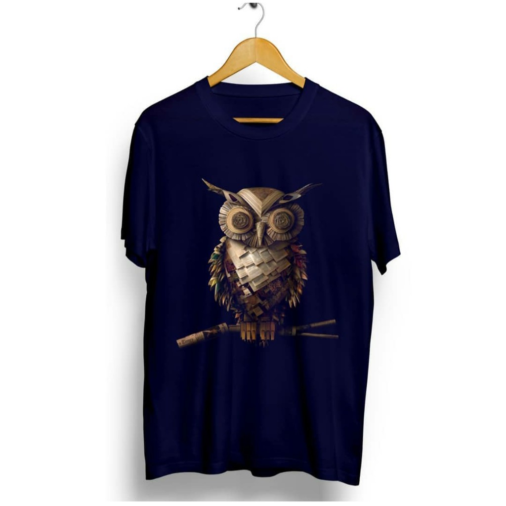 T-shirtBurung Hantu / Baju Kaos Distro kaos Pria Kaos Murah Pria Pendek Slimfit