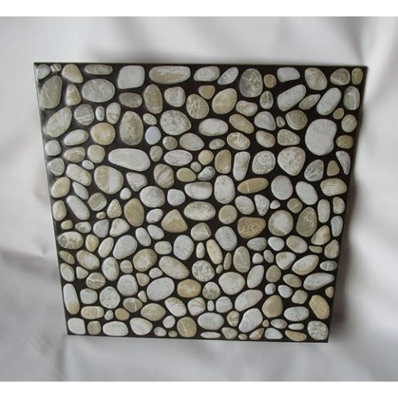 keramik 40x40 dinding lantai motif batu alam kasar centro SE405 natura