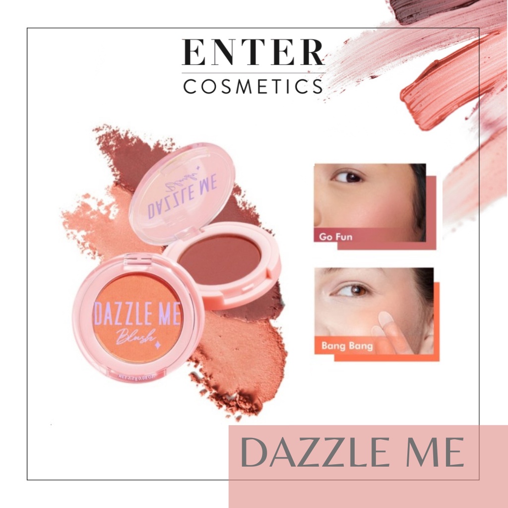 DAZZLE ME Sweet Girl Blush On | Long Lasting High Pigmented Powder Blush - DAZZLE ME Blush On