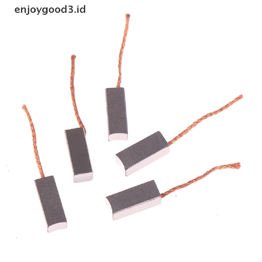 10pcs Sikat Karbon 8x8 X 20mm Untuk Blower Pemanas Mobil