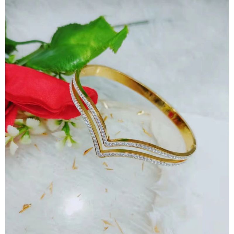 Gelang Titanium Wanita/Gelang Fuji Titanium